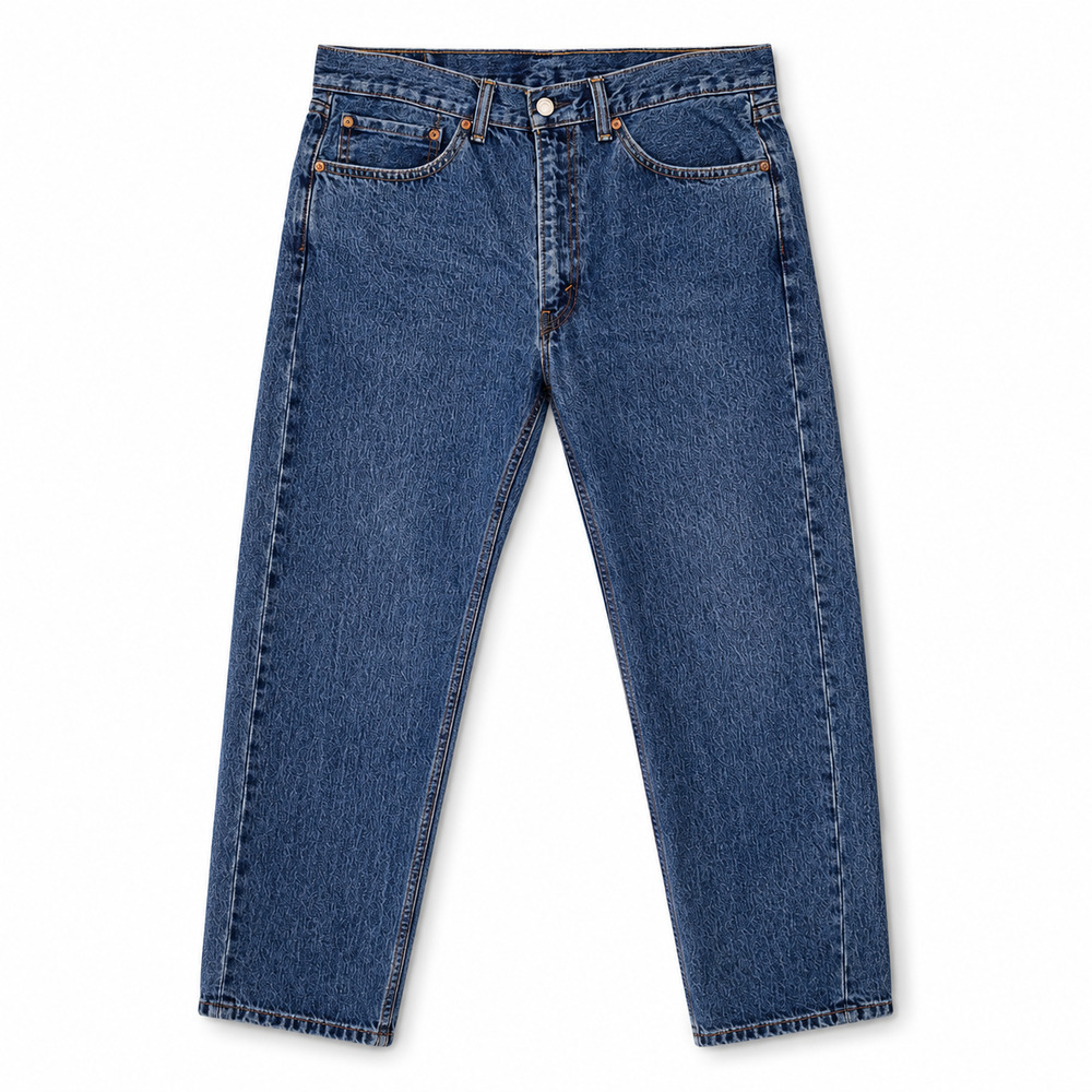 Levis 505 Jeans Mens Size 36 x 32 Blue Straight Leg Medium Wash Normcore Classic
